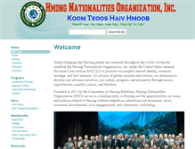 Tablet Screenshot of hmongnationalities.org